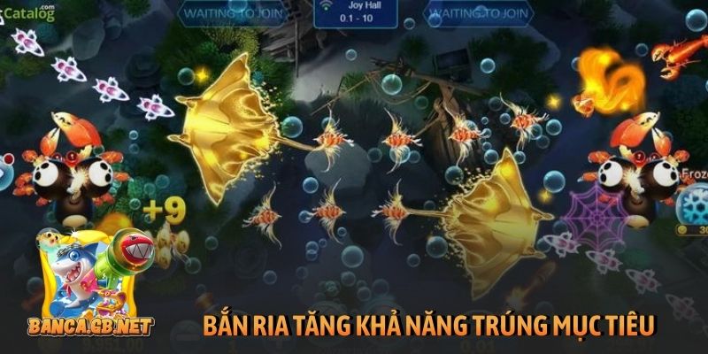 Mẹo bắn cá đổi thưởng lớn được 99% cao thủ khuyên dùng 2 Bắn ria tăng khả năng trúng mục tiêu