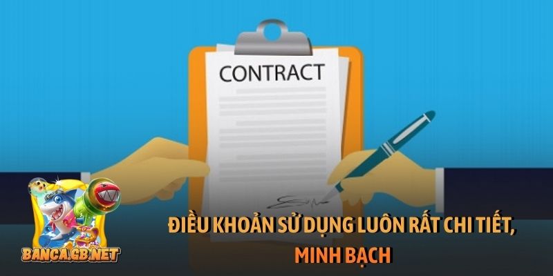 Điều khoản sử dụng 4 Điều khoản sử dụng luôn rất chi tiết, minh bạch