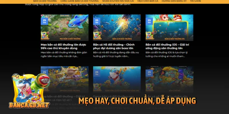 Bỏ túi mớ mẹo này, nhà cái chỉ có khóc thét vì mất tiền cho anh em 1 Mẹo hay, chơi chuẩn, dễ áp dụng